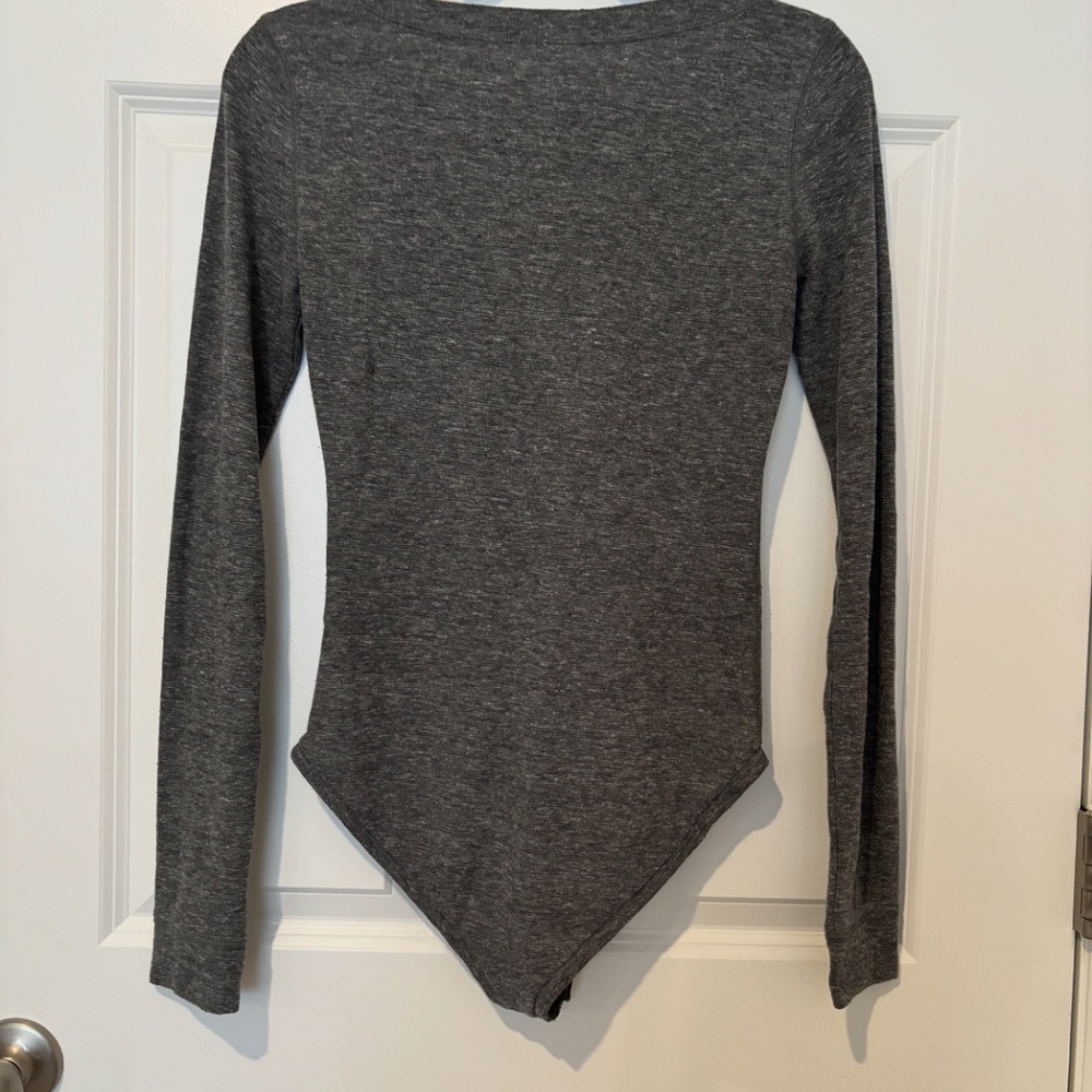 Free People Dylan Thermal Henley Bodysuit - Picture 2 of 3